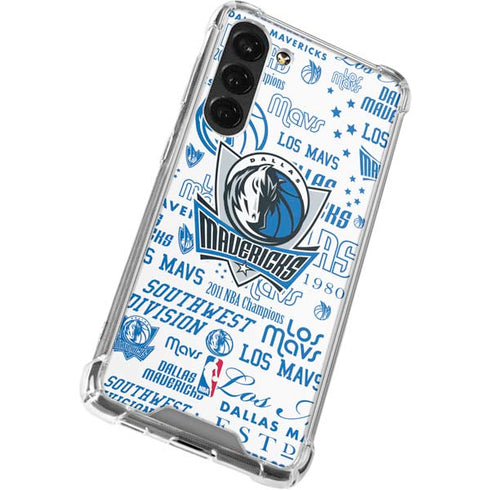 NBA Dallas Mavericks Historic Blast Galaxy S23 Plus Clear Case