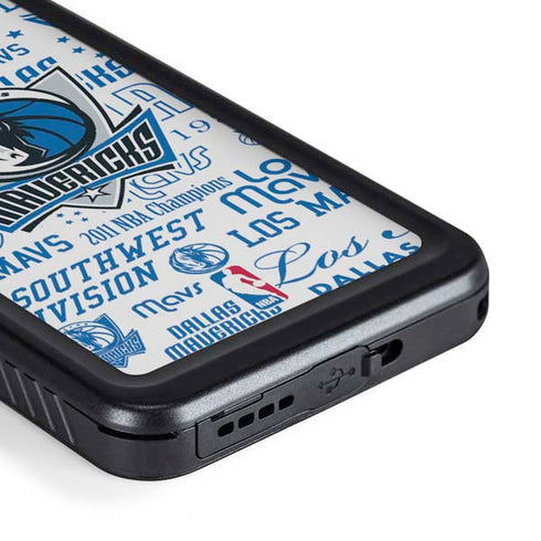 NBA Dallas Mavericks Historic Blast Galaxy S23 Plus Waterproof Case