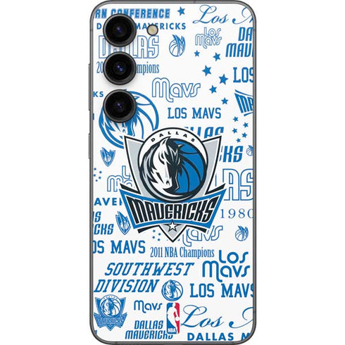NBA Dallas Mavericks Historic Blast Galaxy S23 Skin