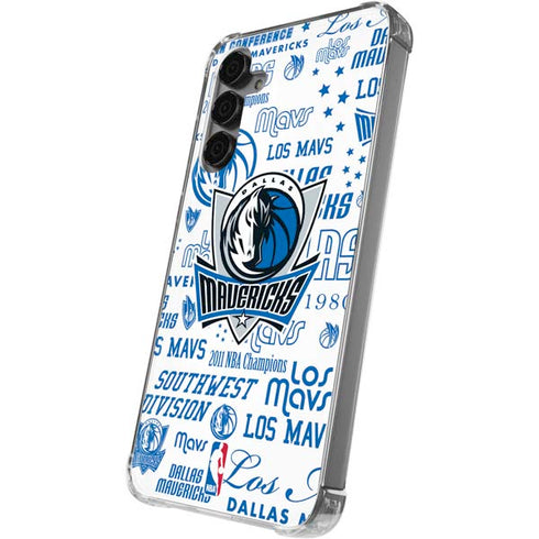 NBA Dallas Mavericks Historic Blast Galaxy S24 Plus Clear Case