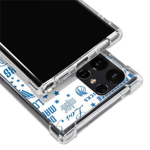 NBA Dallas Mavericks Historic Blast Galaxy S24 Ultra Clear Case