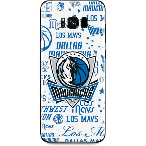 NBA Dallas Mavericks Historic Blast Galaxy S8 Skin