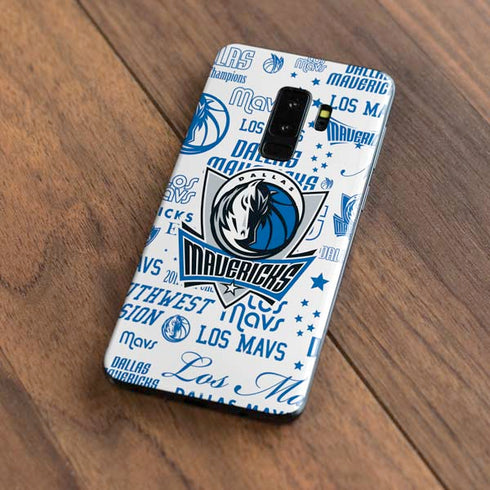 NBA Dallas Mavericks Historic Blast Galaxy S9 Plus Skin