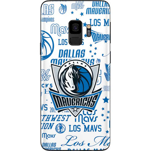 NBA Dallas Mavericks Historic Blast Galaxy S9 Skin