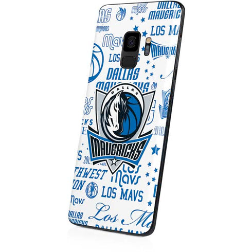 NBA Dallas Mavericks Historic Blast Galaxy S9 Skin