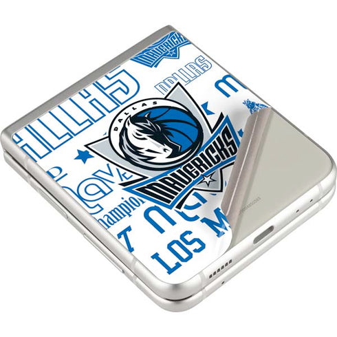 NBA Dallas Mavericks Historic Blast Galaxy Z Flip3 5G Skin