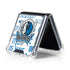 NBA Dallas Mavericks Historic Blast Galaxy Z Flip5 5G Clear Case