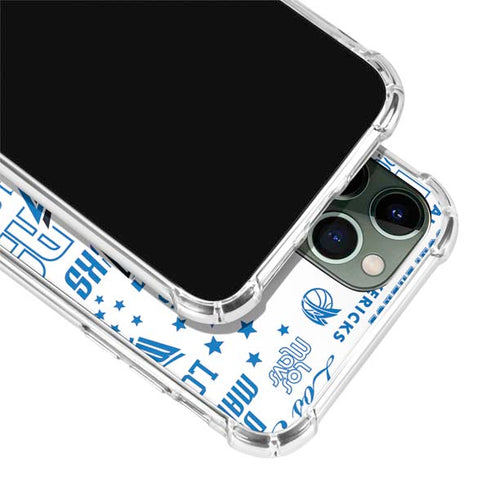NBA Dallas Mavericks Historic Blast iPhone 11 Pro Max Clear Case