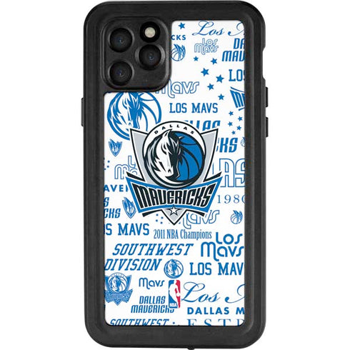NBA Dallas Mavericks Historic Blast iPhone 11 Pro Waterproof Case