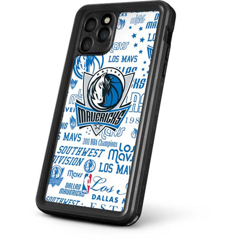 NBA Dallas Mavericks Historic Blast iPhone 11 Pro Waterproof Case