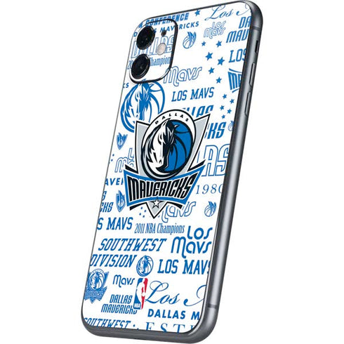 NBA Dallas Mavericks Historic Blast iPhone 11 Skin