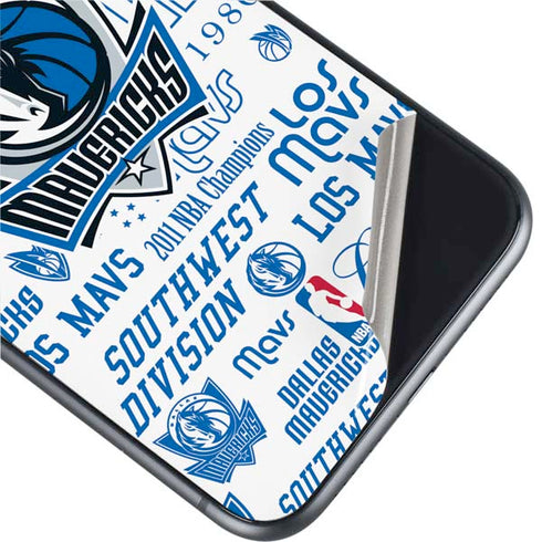 NBA Dallas Mavericks Historic Blast iPhone 11 Skin