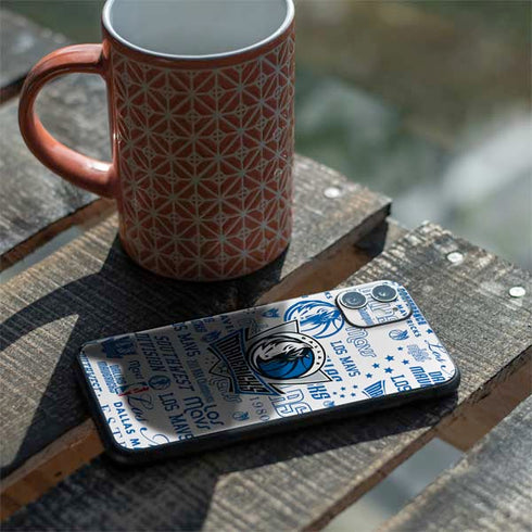 NBA Dallas Mavericks Historic Blast iPhone 11 Skin