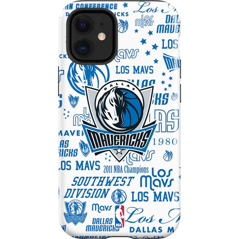 NBA Dallas Mavericks Historic Blast iPhone 12 Mini Impact Case