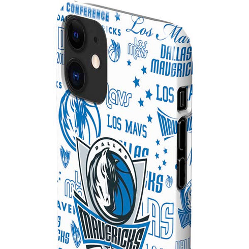 NBA Dallas Mavericks Historic Blast iPhone 12 Mini Lite Case