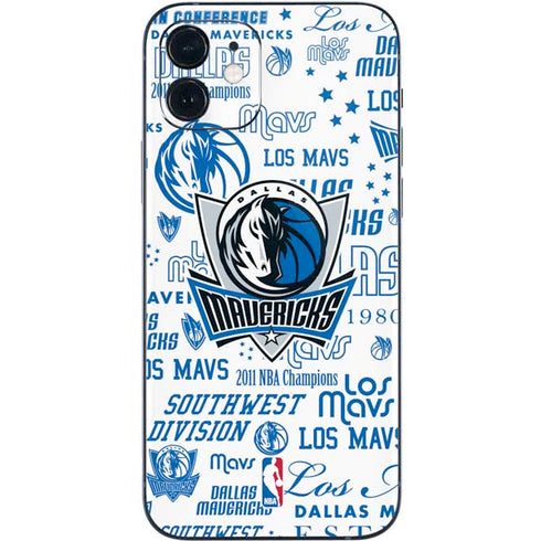 NBA Dallas Mavericks Historic Blast iPhone 12 Mini Skin