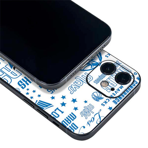 NBA Dallas Mavericks Historic Blast iPhone 12 Mini Skin