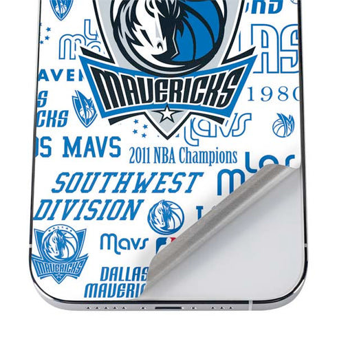 NBA Dallas Mavericks Historic Blast iPhone 12 Pro Skin