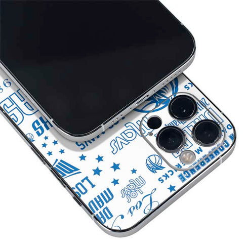 NBA Dallas Mavericks Historic Blast iPhone 12 Pro Skin