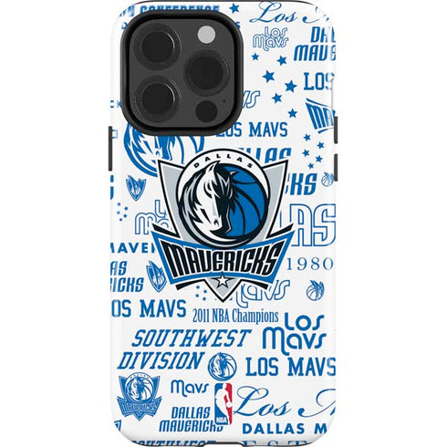 NBA Dallas Mavericks Historic Blast iPhone 14 Pro Impact Case