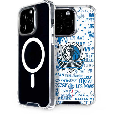 NBA Dallas Mavericks Historic Blast iPhone 15 Pro MagSafe Case