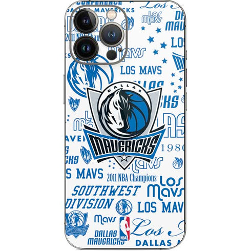 NBA Dallas Mavericks Historic Blast iPhone 14 Pro Max Skin