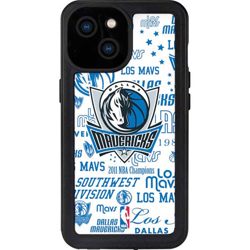 NBA Dallas Mavericks Historic Blast iPhone 15 Waterproof Case