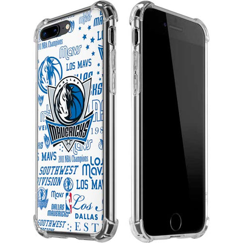 NBA Dallas Mavericks Historic Blast iPhone 7/8 Plus Clear Case