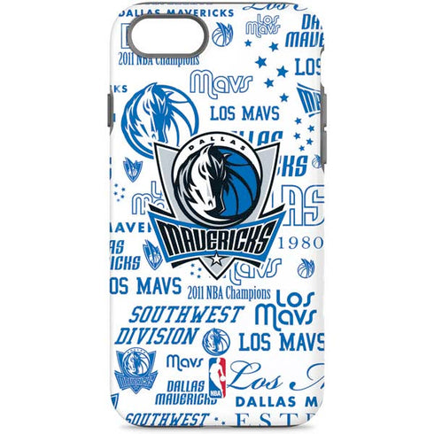 NBA Dallas Mavericks Historic Blast iPhone 8 Pro Case