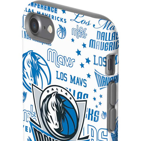 NBA Dallas Mavericks Historic Blast iPhone SE (2nd & 3rd Gen) Pro Case