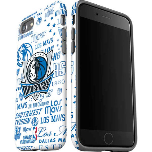 NBA Dallas Mavericks Historic Blast iPhone SE (2nd & 3rd Gen) Pro Case