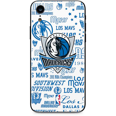 NBA Dallas Mavericks Historic Blast iPhone XR Skin
