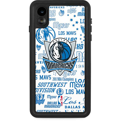 NBA Dallas Mavericks Historic Blast iPhone XR Waterproof Case