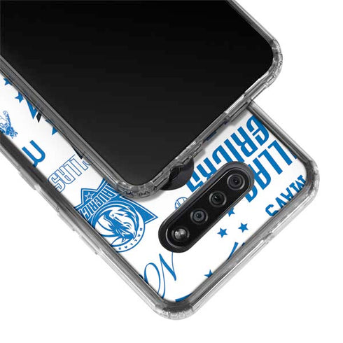 NBA Dallas Mavericks Historic Blast LG K51/Q51 Clear Case