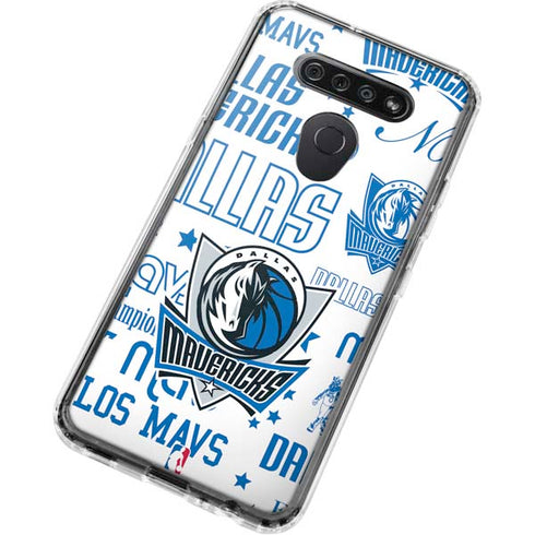 NBA Dallas Mavericks Historic Blast LG K51/Q51 Clear Case