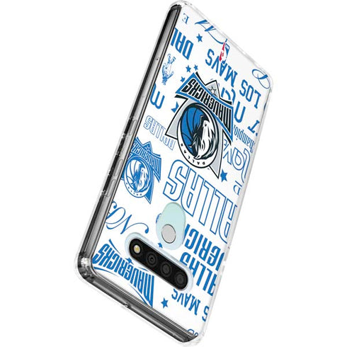 NBA Dallas Mavericks Historic Blast LG Stylo 6 Clear Case