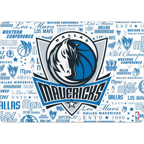 NBA Dallas Mavericks Historic Blast MacBook Skins