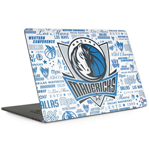 NBA Dallas Mavericks Historic Blast Apple MacBook Pro 15-inch Skin