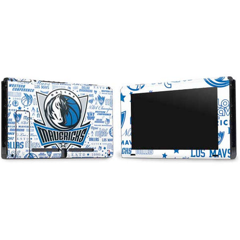 NBA Dallas Mavericks Historic Blast Nintendo Skins