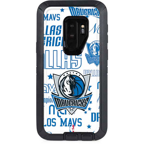 NBA Dallas Mavericks Historic Blast Otterbox Defender Galaxy Skin