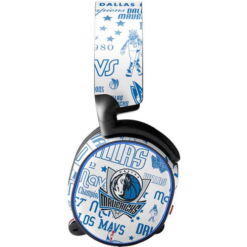 NBA Dallas Mavericks Historic Blast SteelSeries Arctis 3 Skin