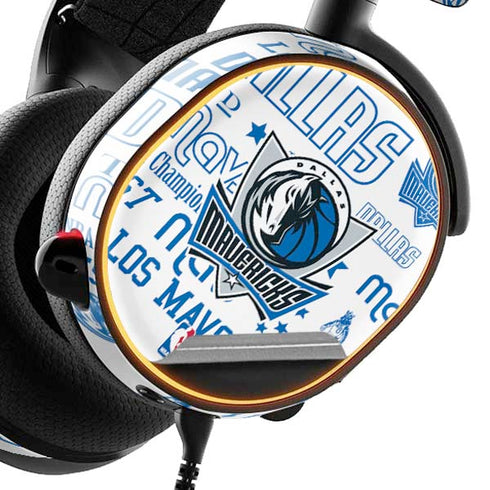 NBA Dallas Mavericks Historic Blast SteelSeries Arctis 5 Skin