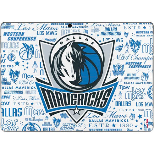 NBA Dallas Mavericks Historic Blast Surface Pro 8 Skin