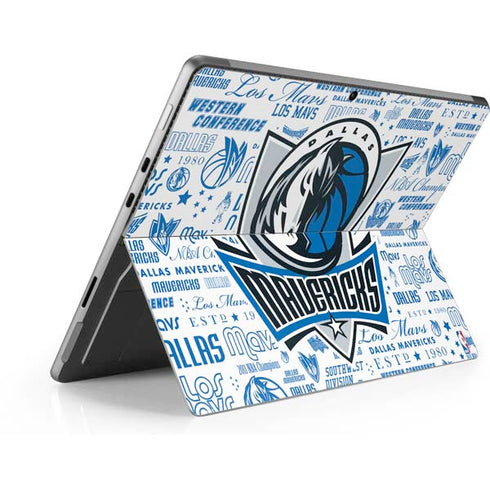 NBA Dallas Mavericks Historic Blast Surface Pro 8 Skin
