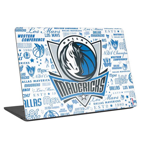 NBA Dallas Mavericks Historic Blast Universal Laptop 11in (8.8 x 6.2in) Skin
