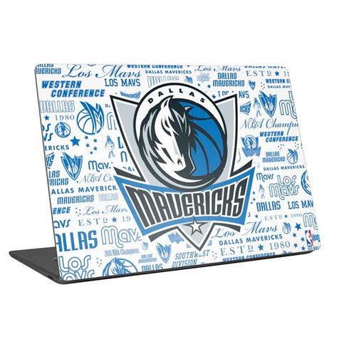 NBA Dallas Mavericks Historic Blast Universal Laptop 14in (11.4 x 8.2in) Skin