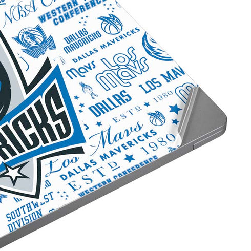 NBA Dallas Mavericks Historic Blast Universal Laptop 14in (11.4 x 8.2in) Skin