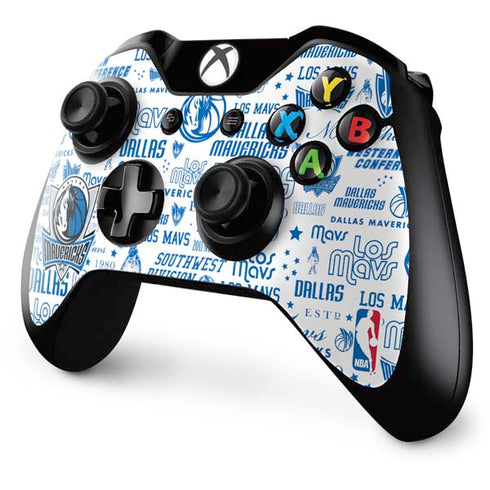 NBA Dallas Mavericks Historic Blast Xbox One Controller Skin