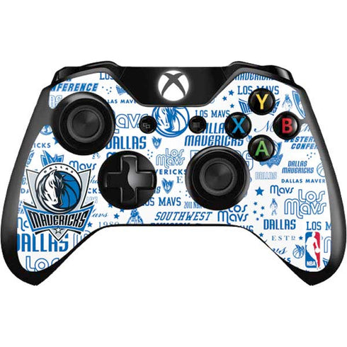 NBA Dallas Mavericks Historic Blast Xbox One Controller Skin