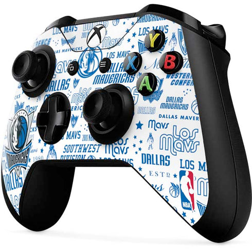 NBA Dallas Mavericks Historic Blast Xbox One X Controller Skin